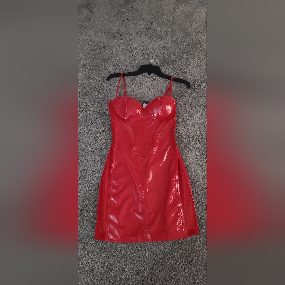 Red sexy dress
